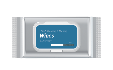 Functional wet wipes for the elderly