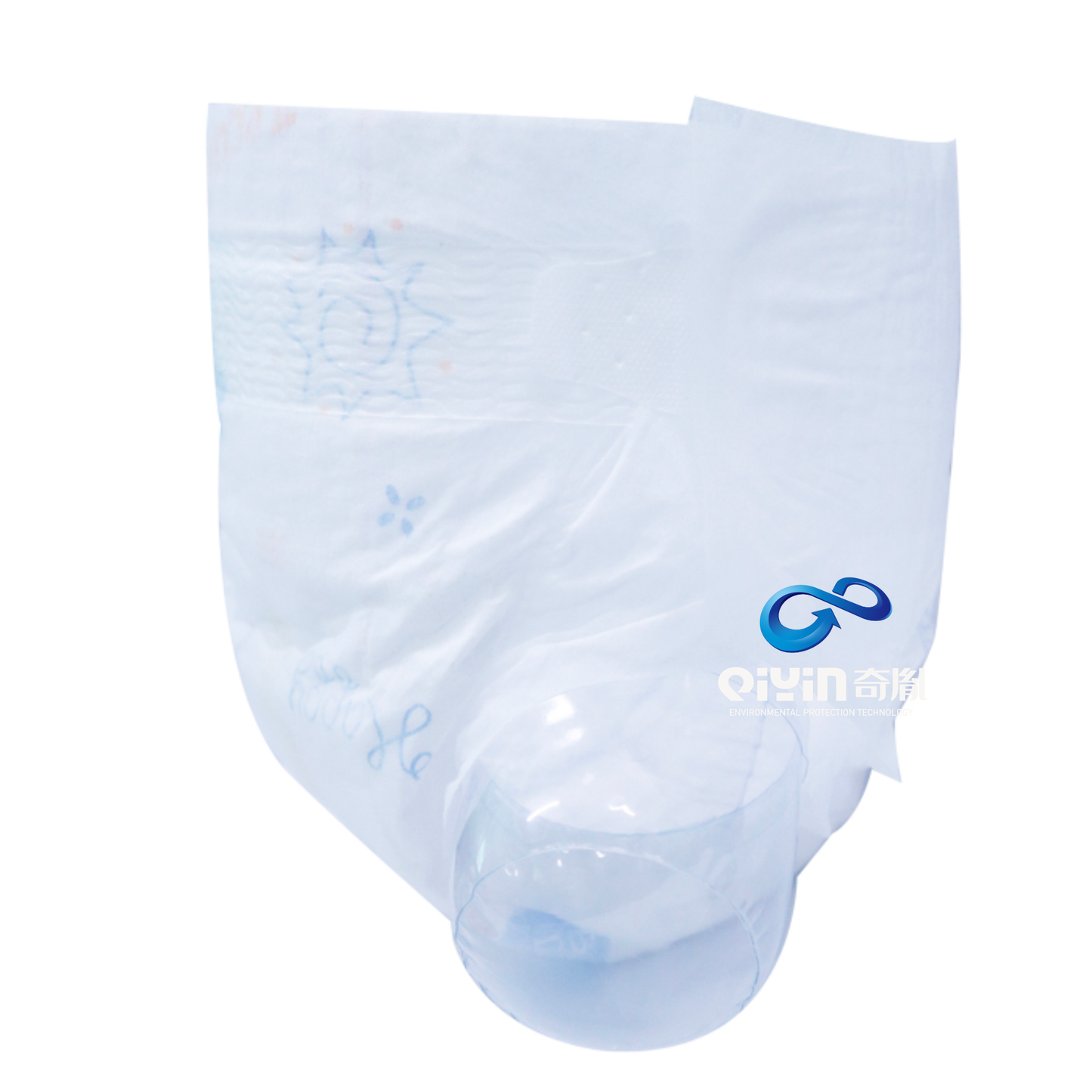 Hot Air Through Nonwoven Fabric for Diapers and Napkins